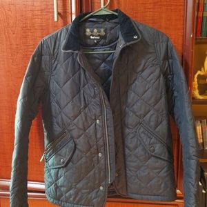 Genuine Barbour Boy's Quilted Jacket, Black, XL